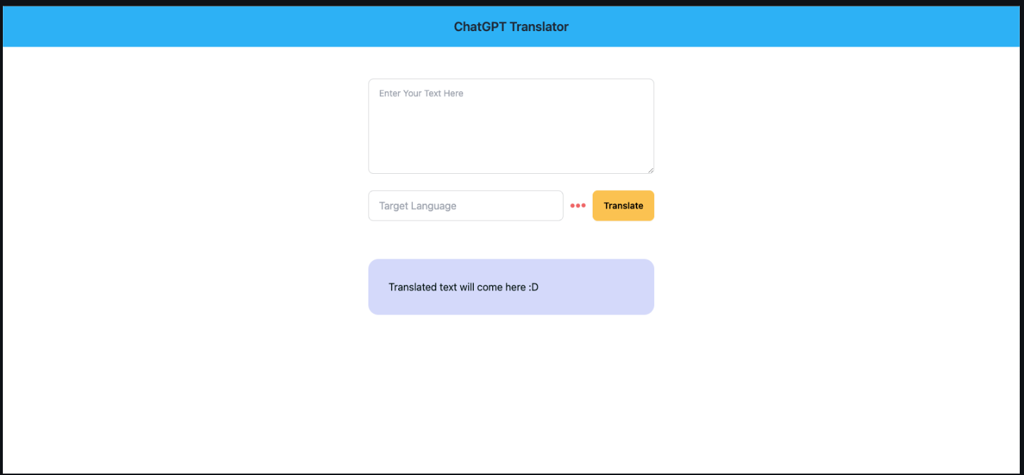 ChatGpt Translator